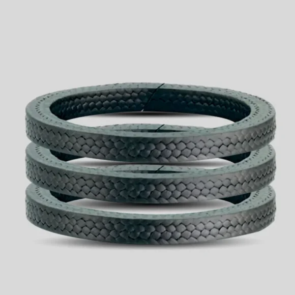 Image of a Die-Moulded Gland Packing Ring. Equivalent to Champion