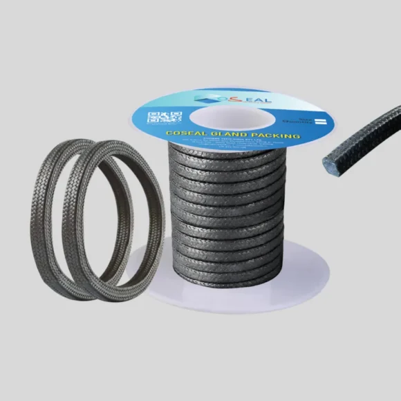 Image is of Graphited PTFE Gland Packing. Equivalent to Champion 63