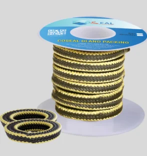 Image for Graphited PTFE with Aramid Corners Gland Packing. Equivalent to Champion 176